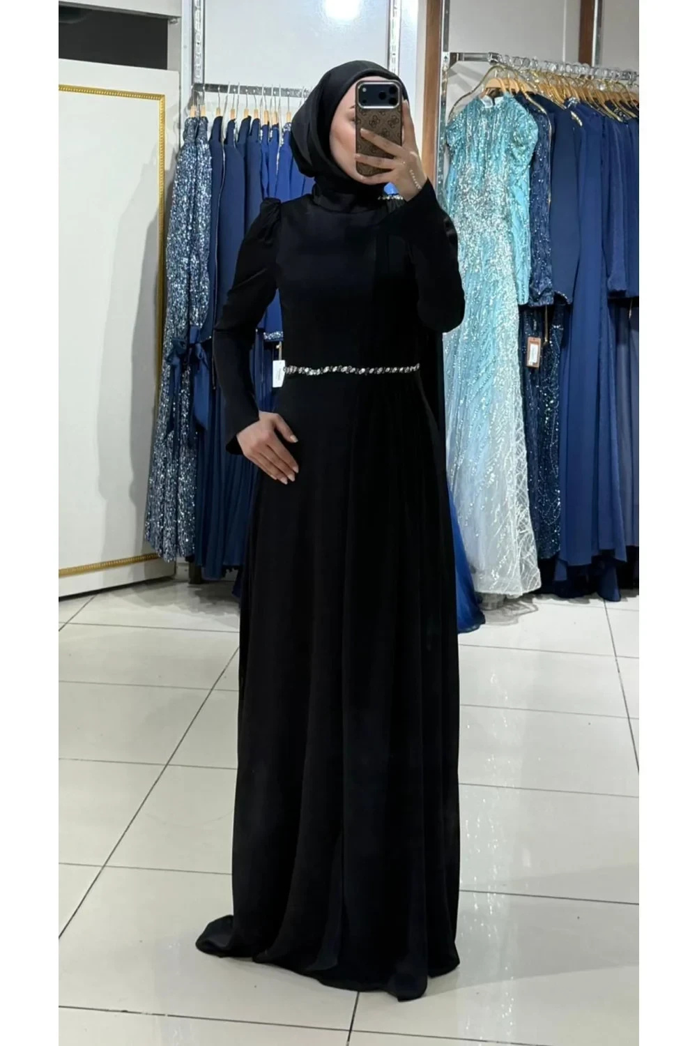 5214 Abiye Siyah