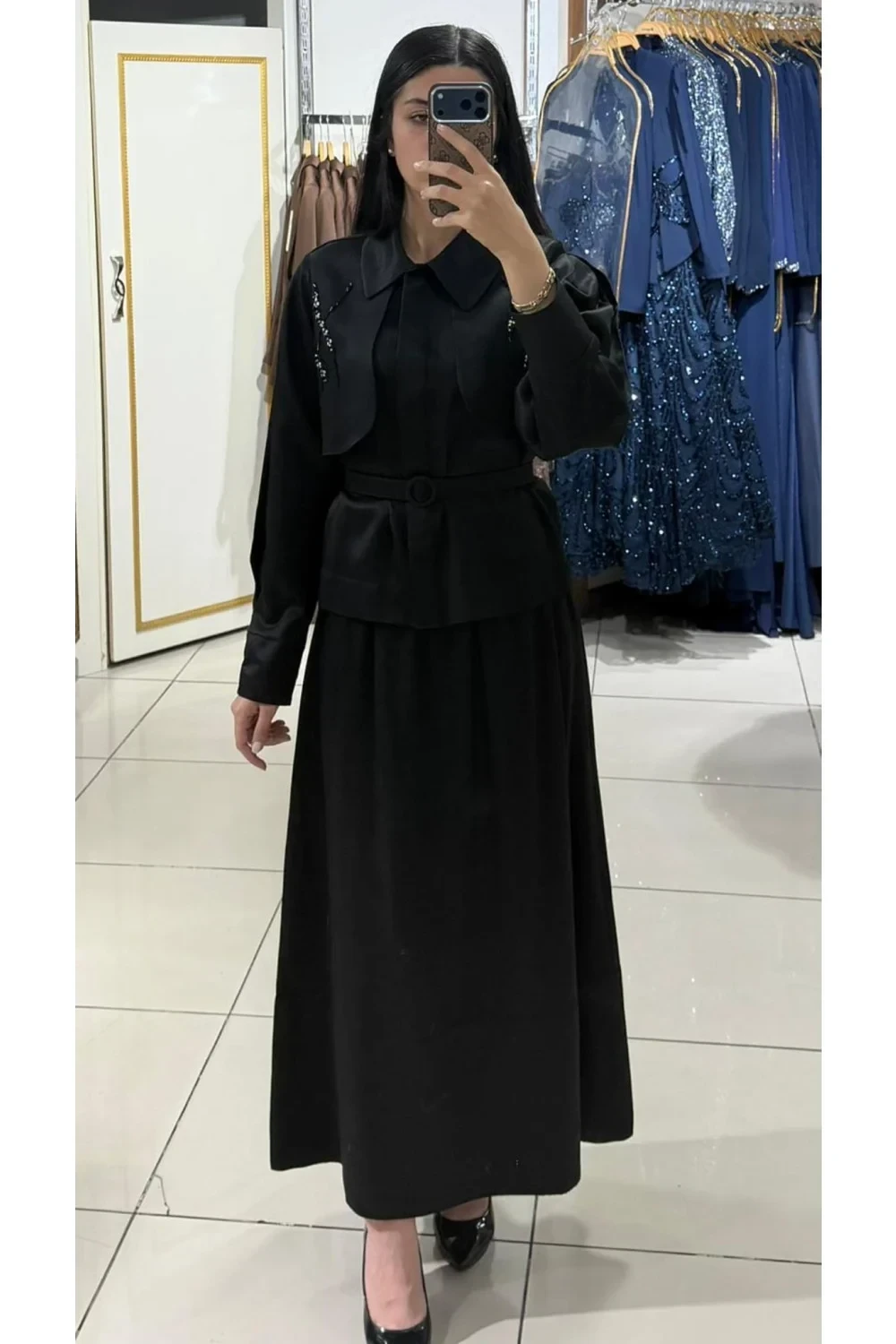 Nuss 1044 Takım Siyah