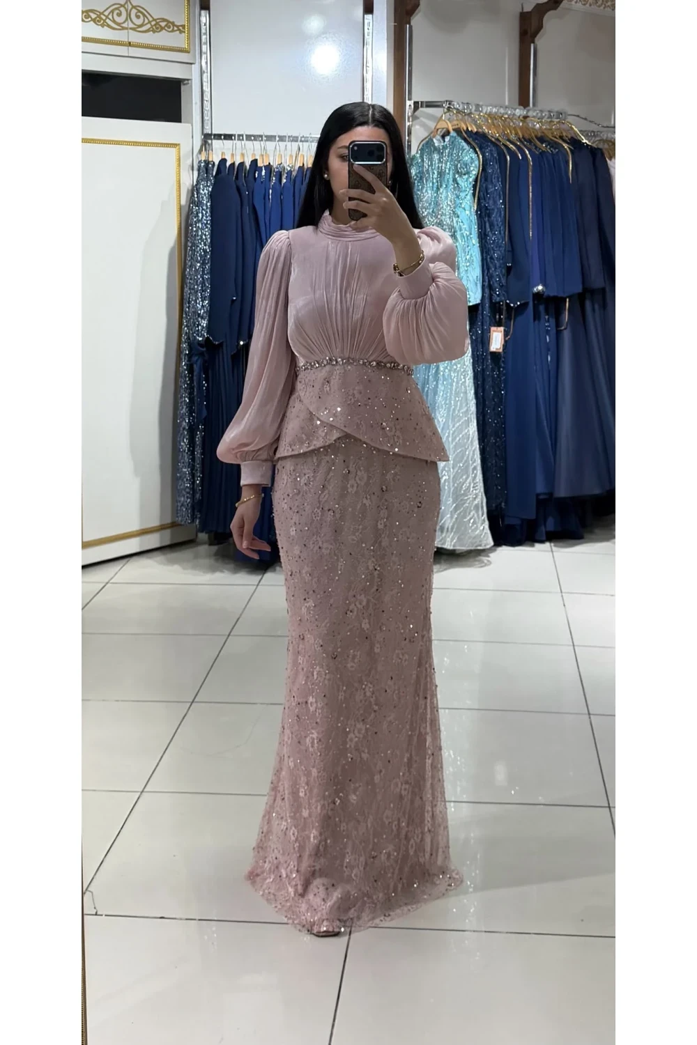 WhatsApp Image 2026-06-11 at 20.15.33 5244 Abiye Pembe - Görsel 1