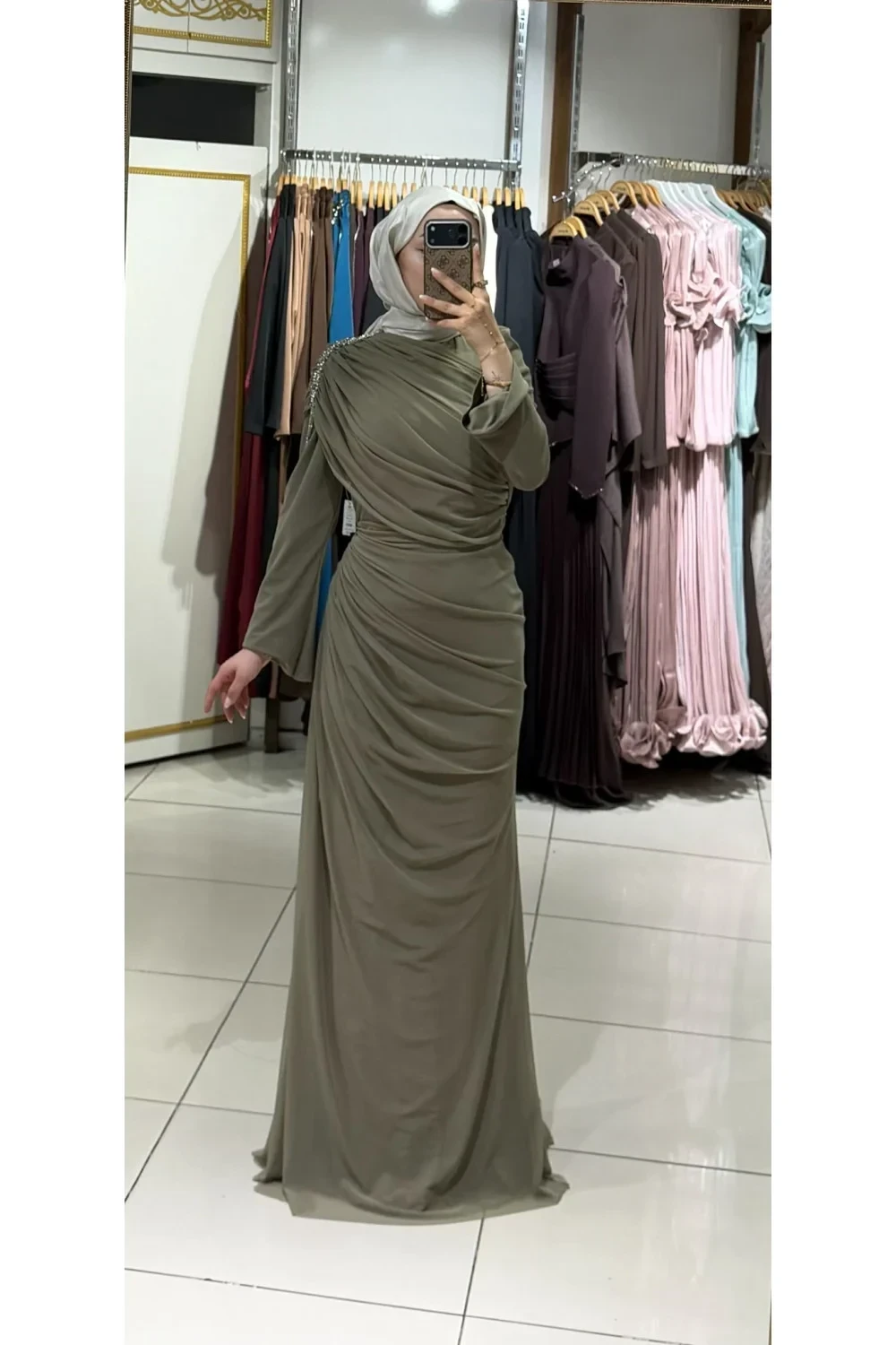 5235 Abiye Yeşil