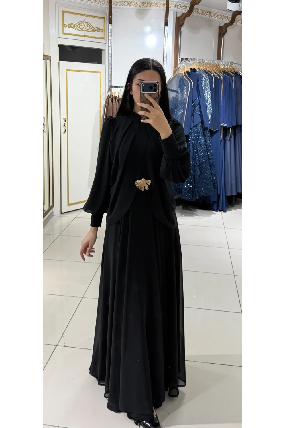 2396 Abiye Siyah
