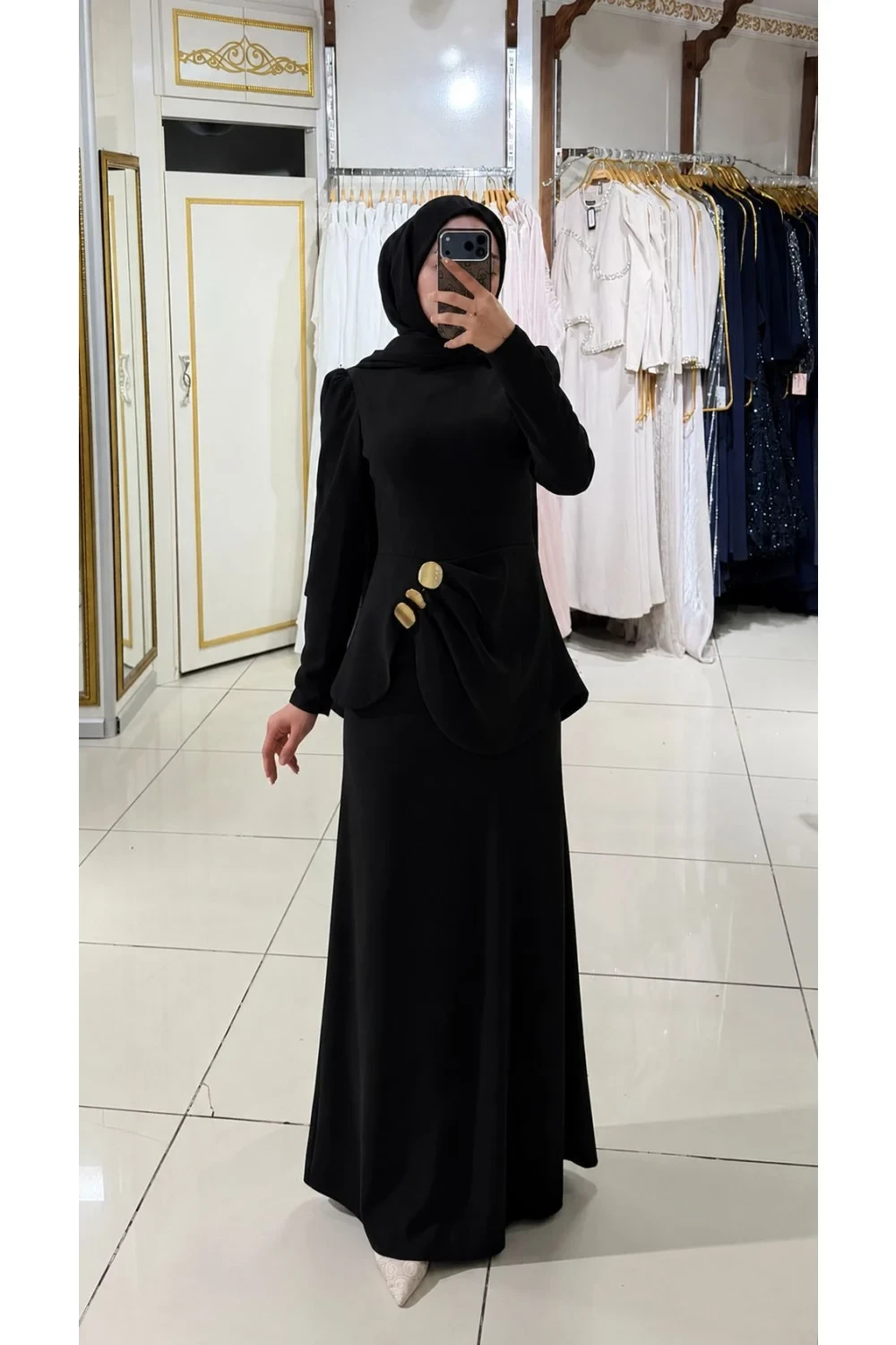 WhatsApp Image 2026 06 15 At 17.56.34 Ümran Abiye Siyah - Görsel 1