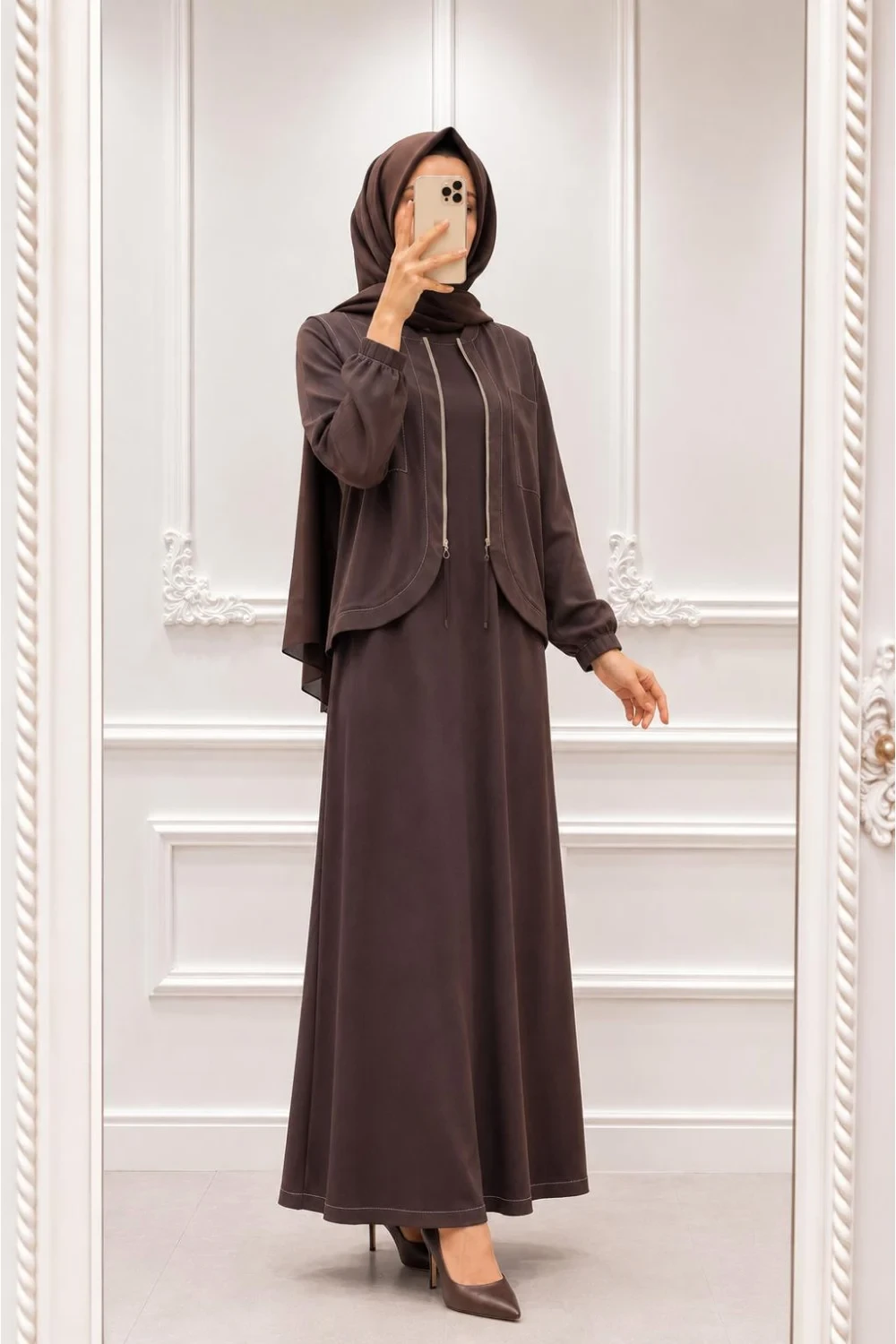 978 Elbise Kahve
